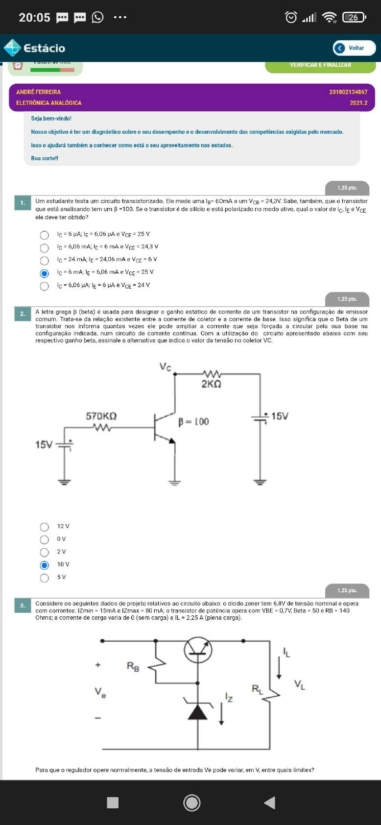 AVD Eletronica Analogica.pdf - Eletrônica Analógica