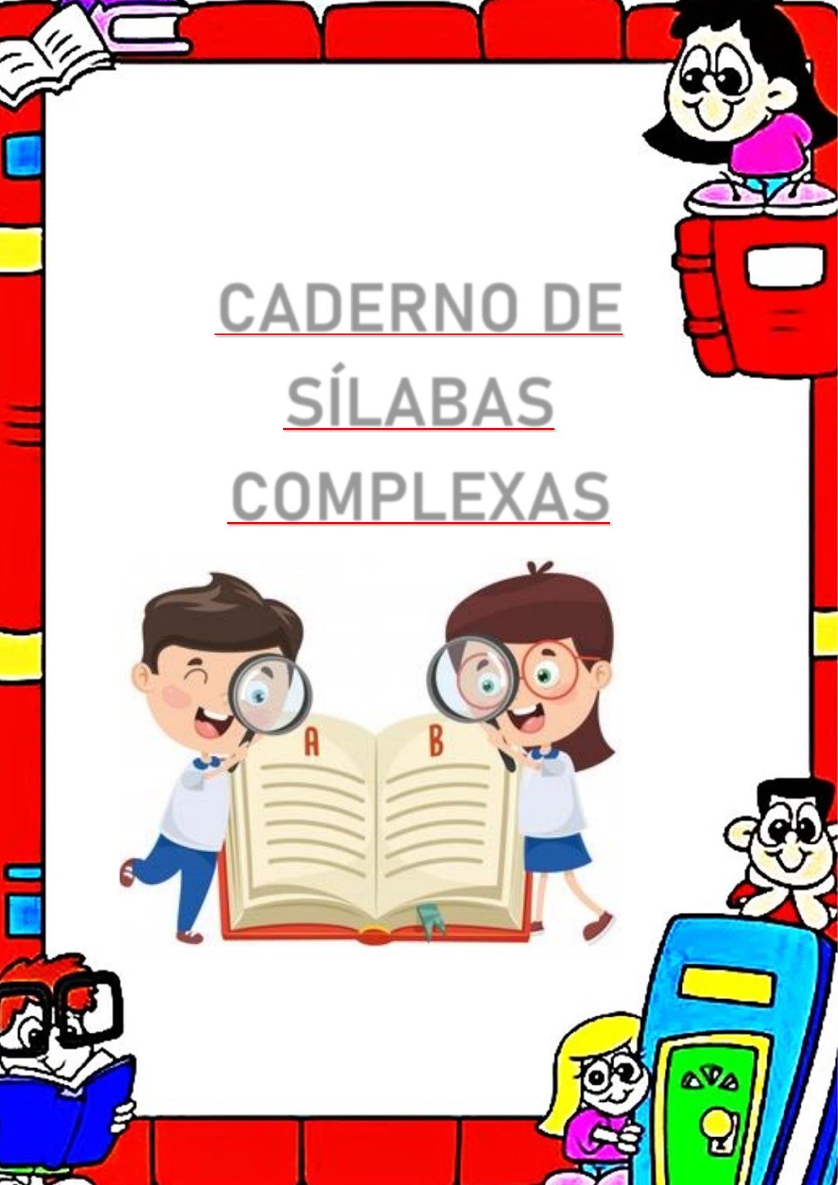 Fichas de Leitura com Sílabas Complexas - BLA - BLE - BLI - BLO - BLU. –  Educação e Tra…