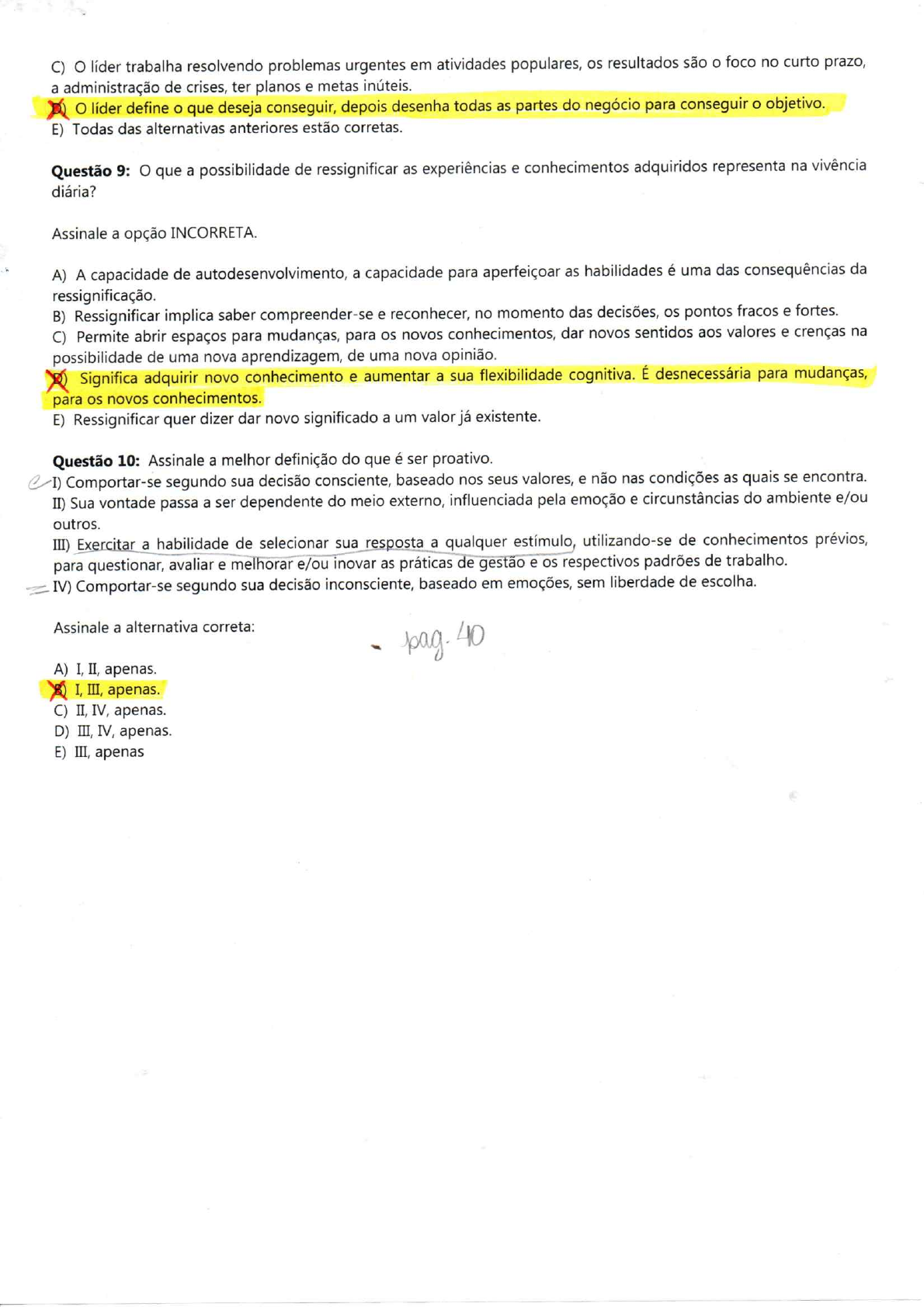 Prova Lideran A Atributos E Atribui Es Lideran A Atributos E Atribui Es