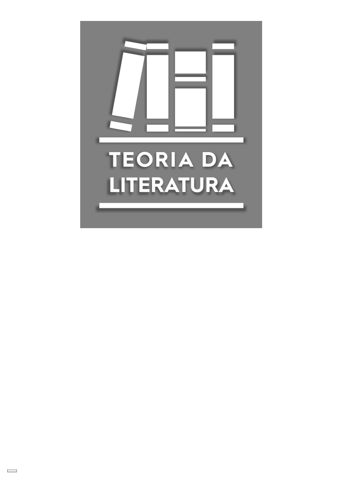 TEMA 1 Teoria Da Literatura - Letras