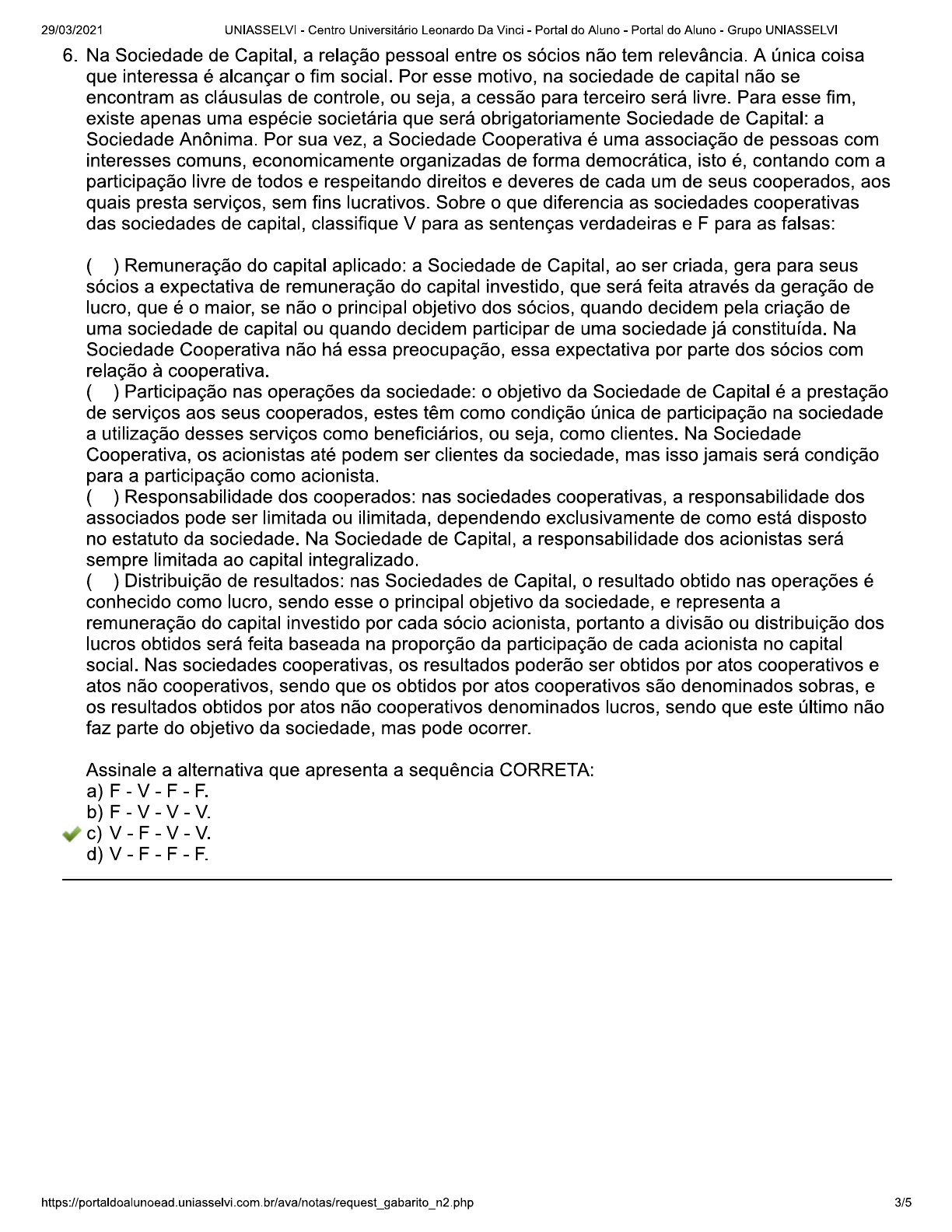 Contabilidade Reas Diversas Avalia O Ii Contabilidade Das Reas