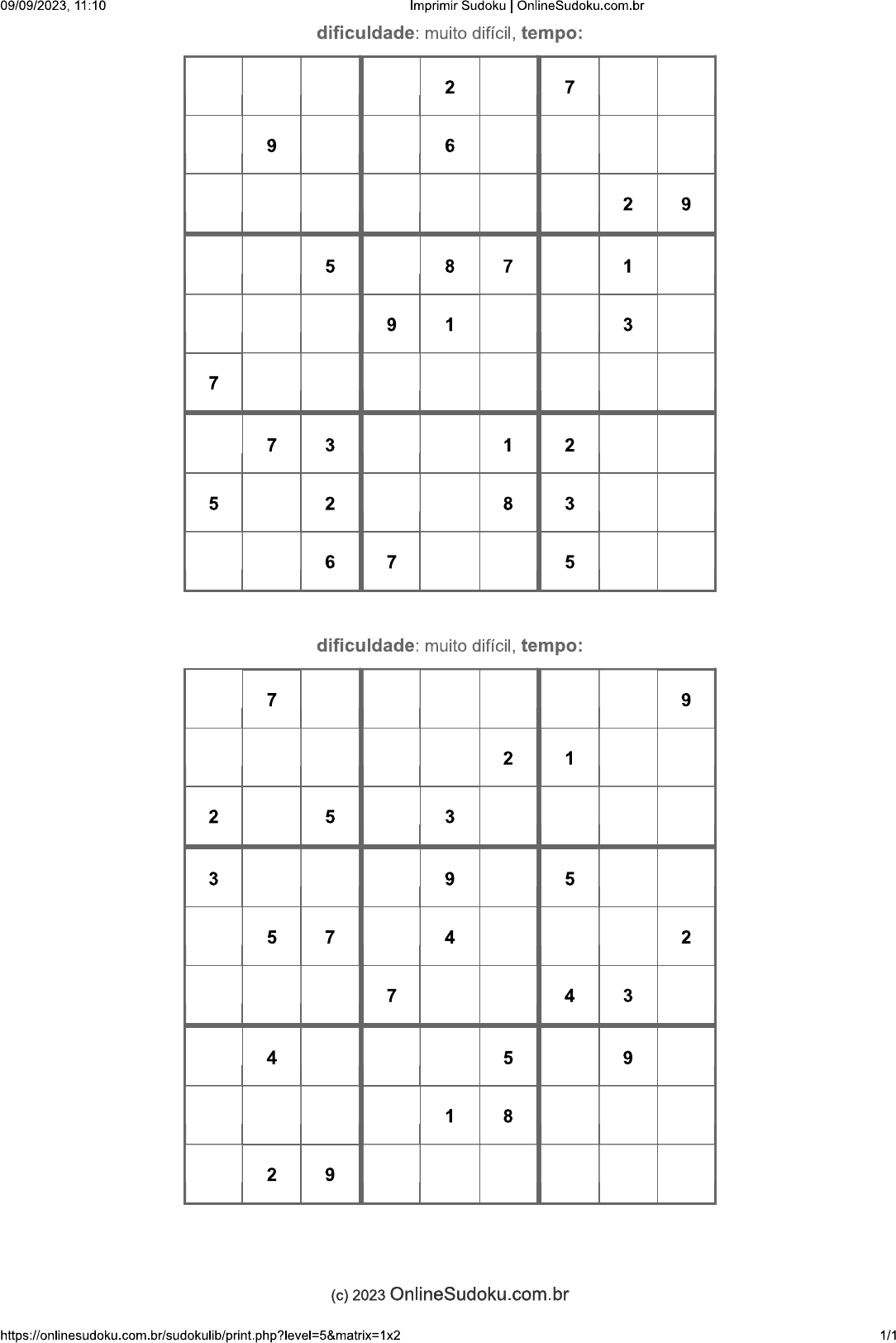 Resolvendo sudoku muito difícil (segundo a revista) 
