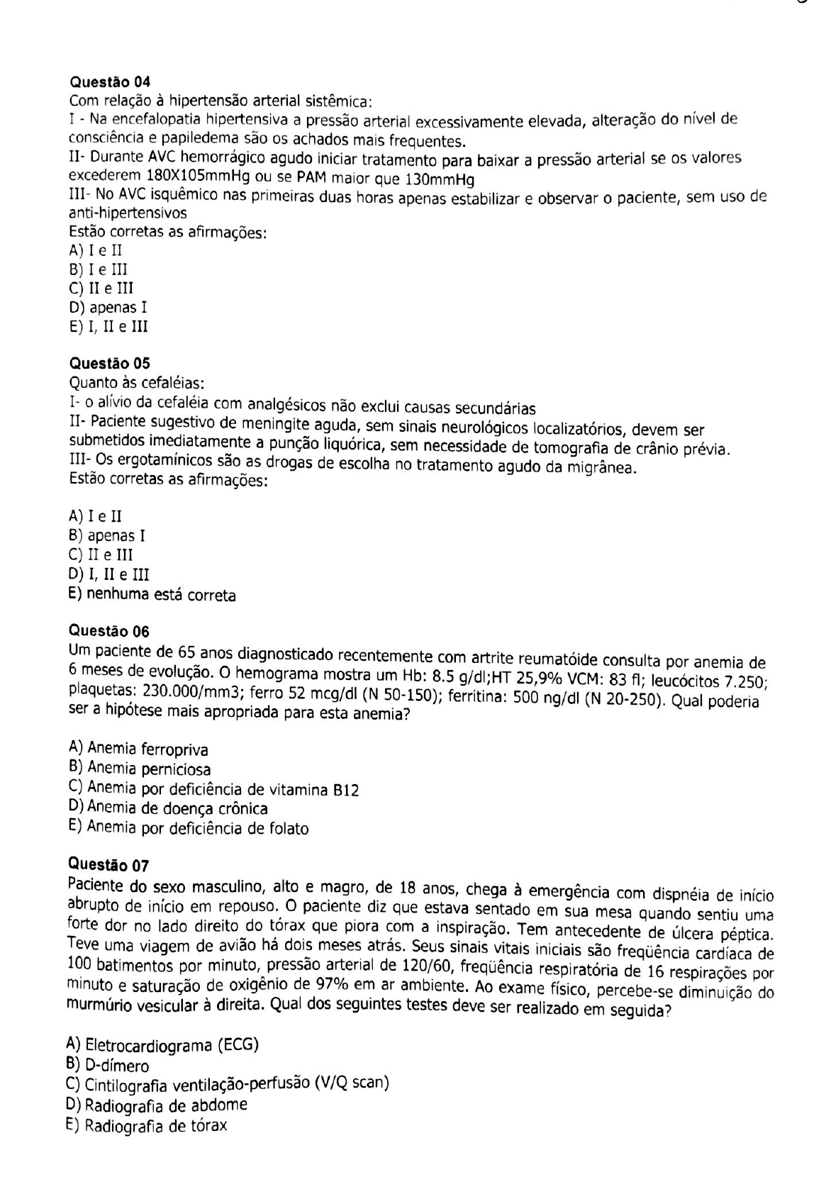 Exame 14 Janeiro 2021, questões - Quiz de Citoesqueleto 1- Um casal explica  ao seu médico a razão - Studocu