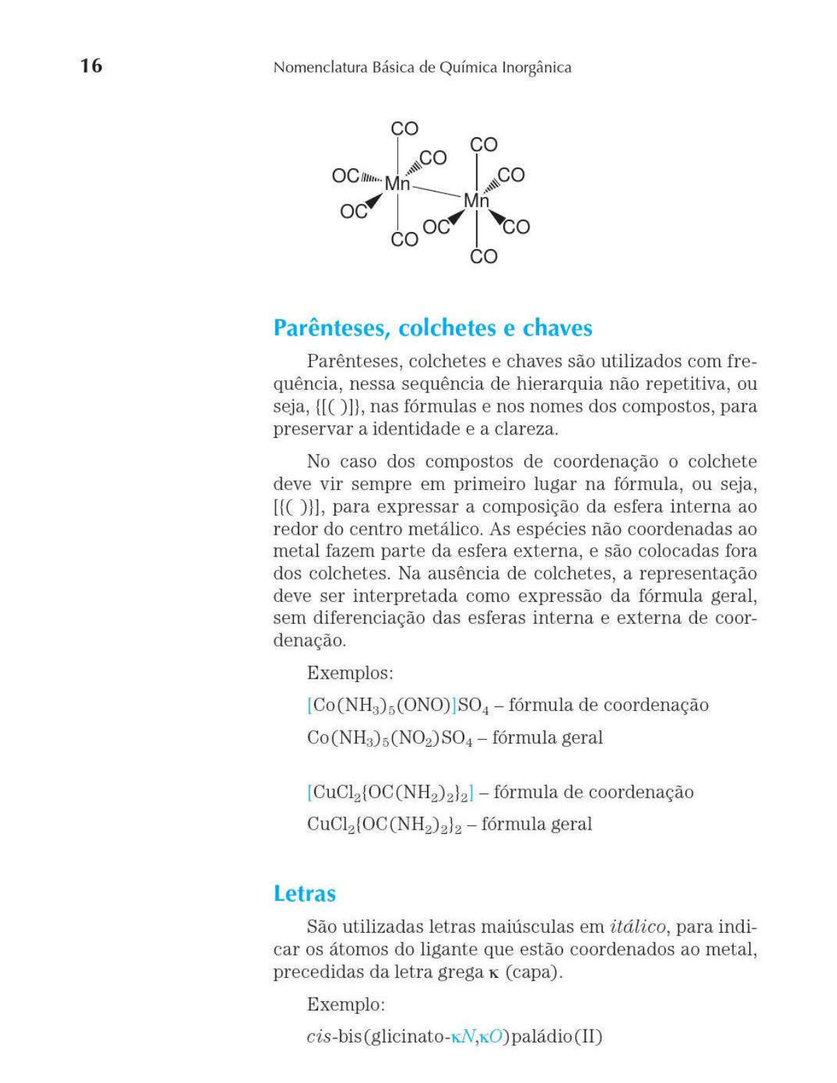 Toma Nomenclatura Basica de Quimica Inorganica Química