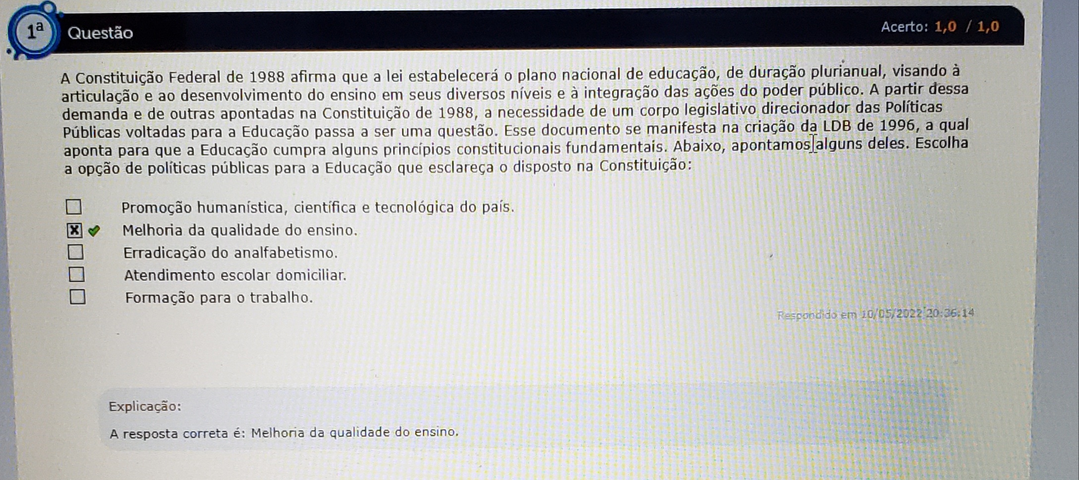 Simulado Políticas Públicas E Organização Da Educação Básica ...