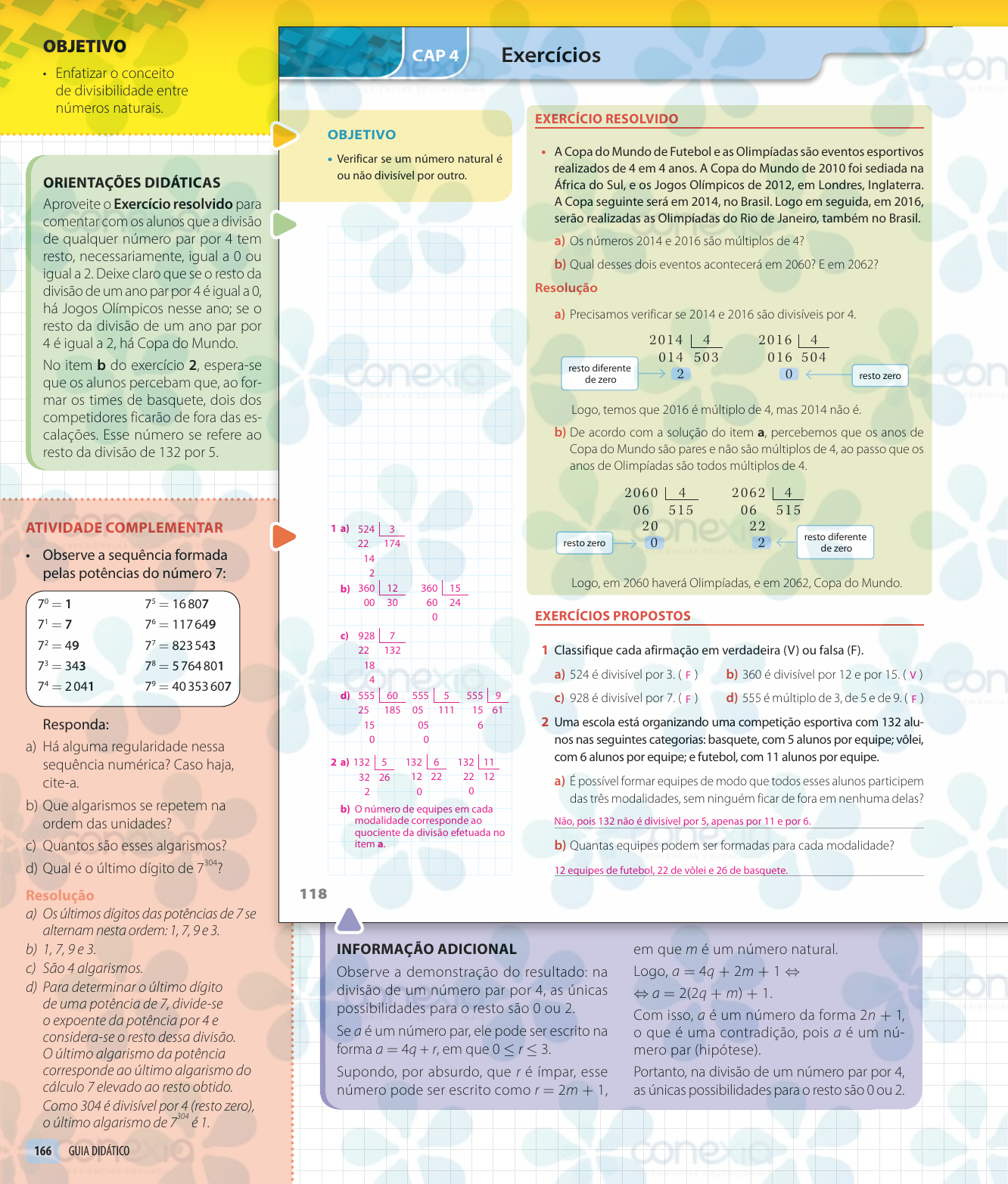 Quiz Matemático - Qual dos números é divisível por 4? • Notícias • Clube da  SPM