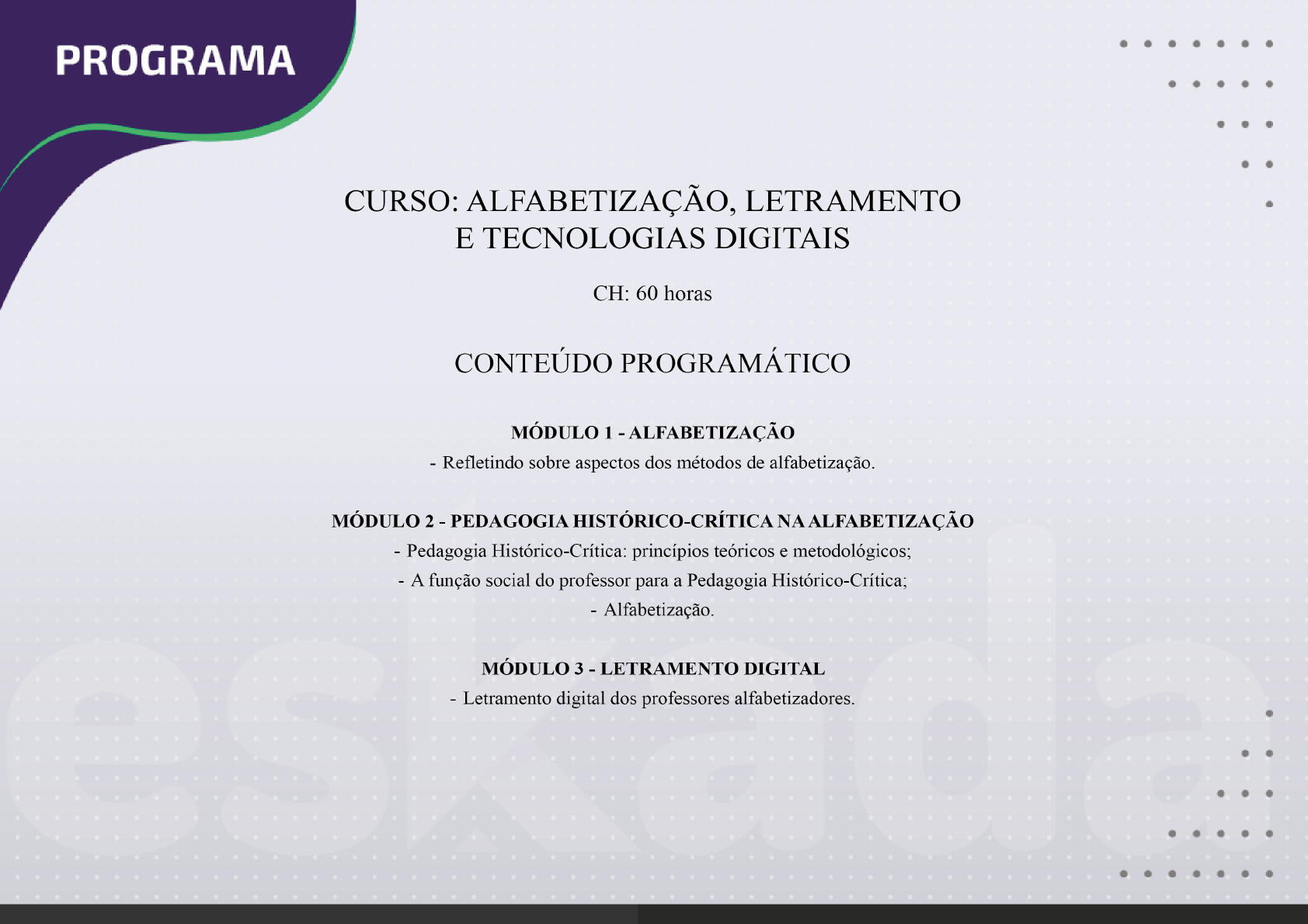 03 -MATERNAL III - Pedagogia Letramento