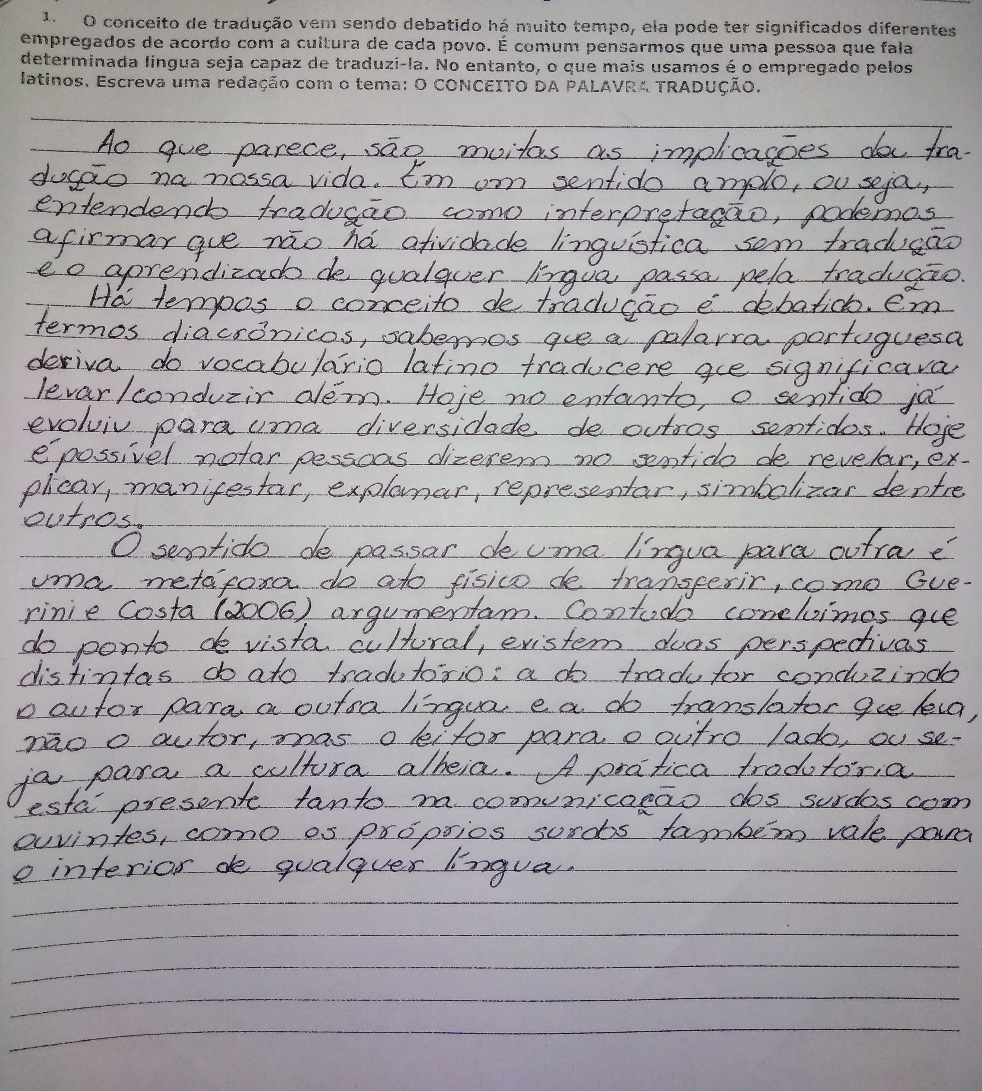 DOC) O PAPEL DAS MODALIDADES DE TRADUÇÃO NO PROCESSO TRADUTÓRIO