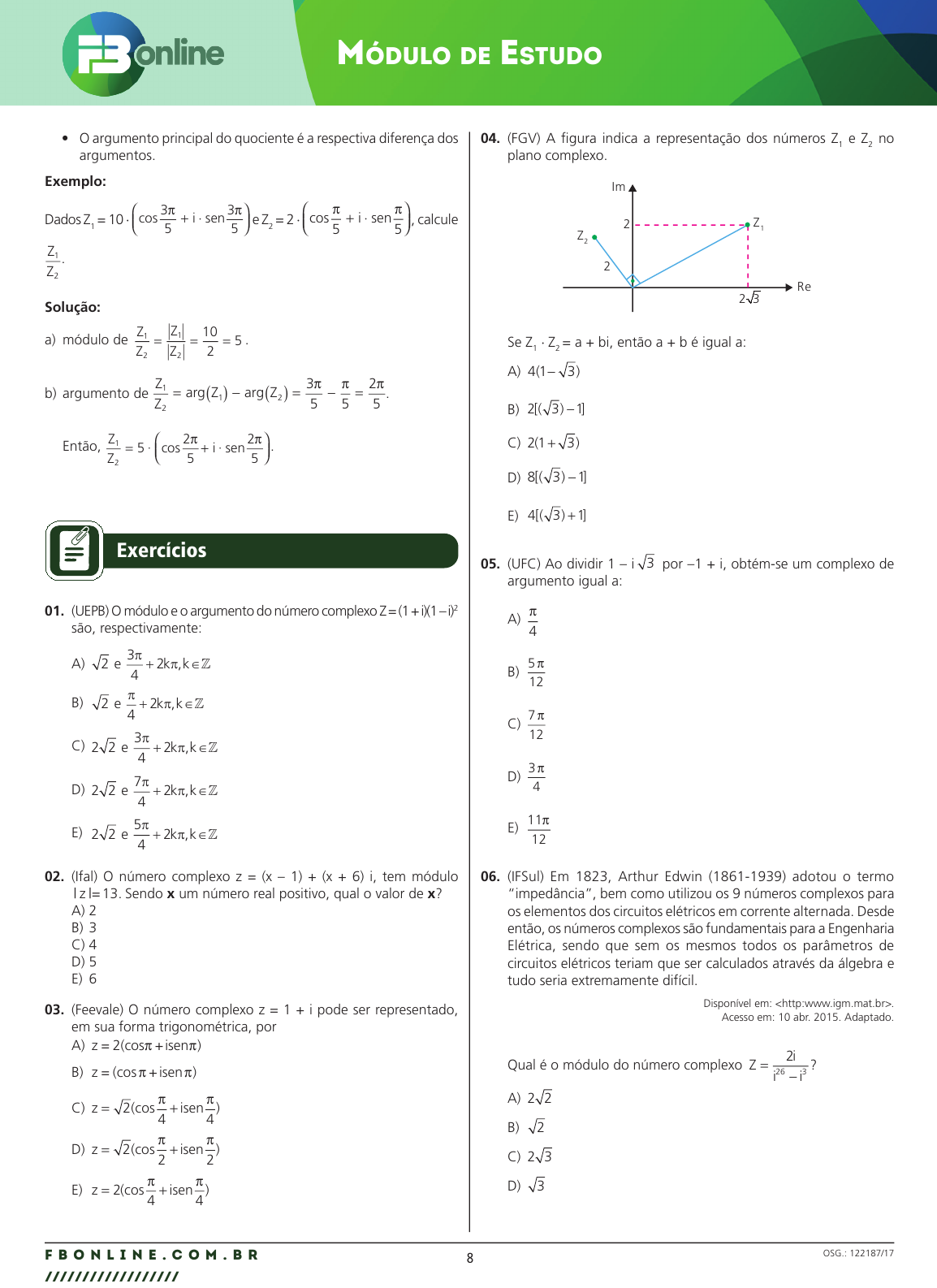 Grátis: Aula 2 - Exercícios - Questões Resolvidas com Gabarito em PDF