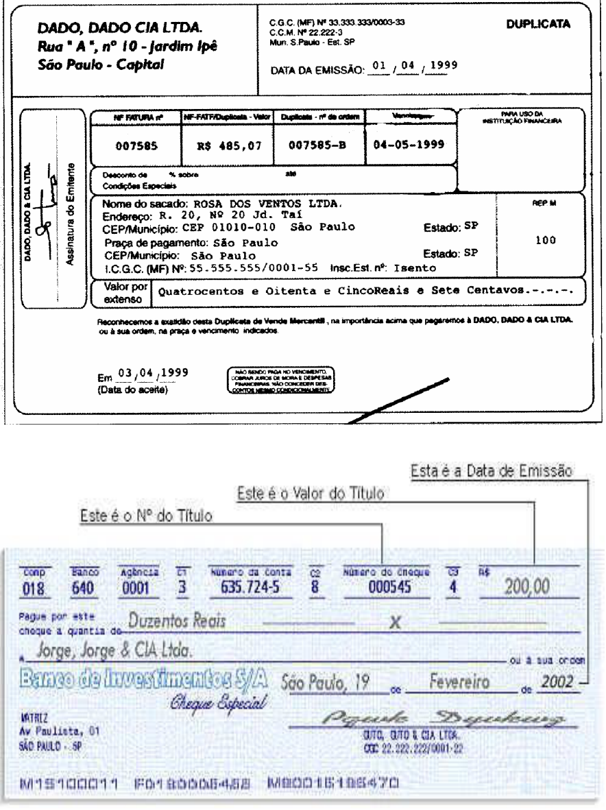 Modelos De Titulos De Credito Direito Empresarial I 5315