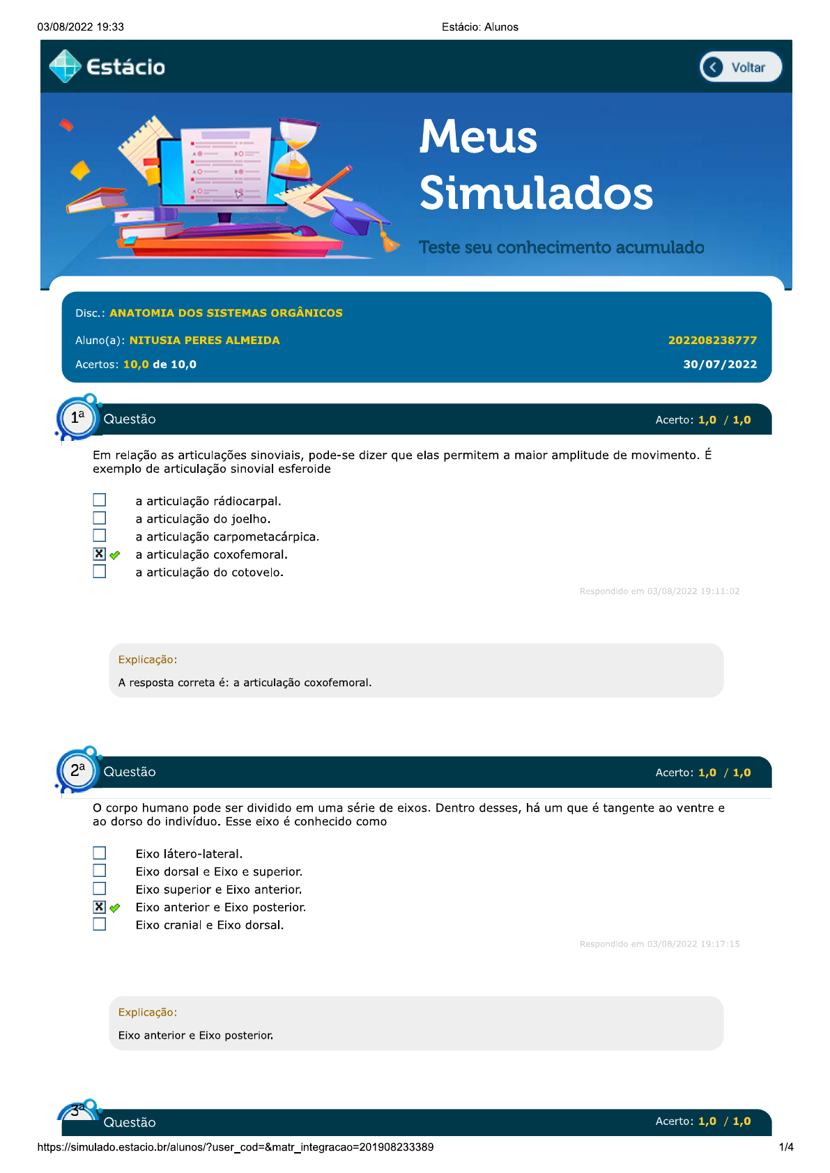 Anatomia dos sistemas org nicos anatomia sist mica