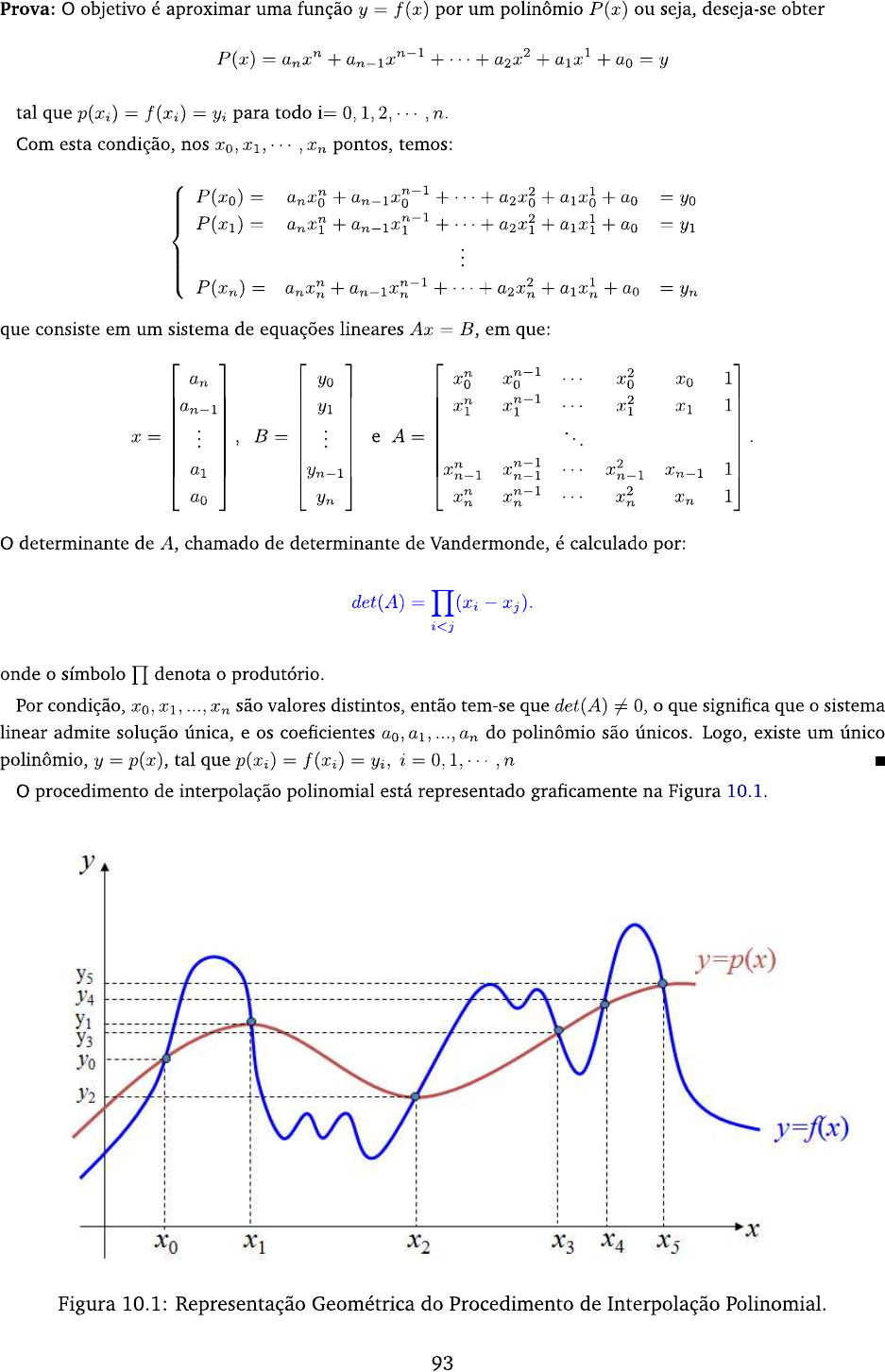 Interpolacao-metodo-lagrange - Cálculo Numérico