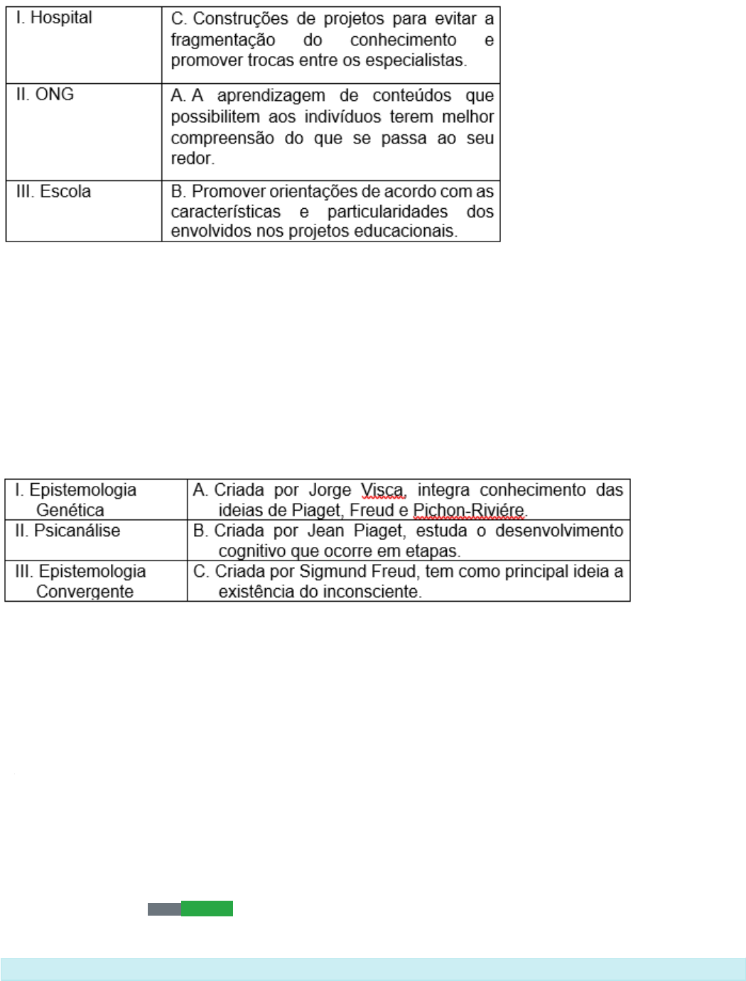 CURSO DE Psicopedagogia Cl nica e Institucional Psicopedagogia