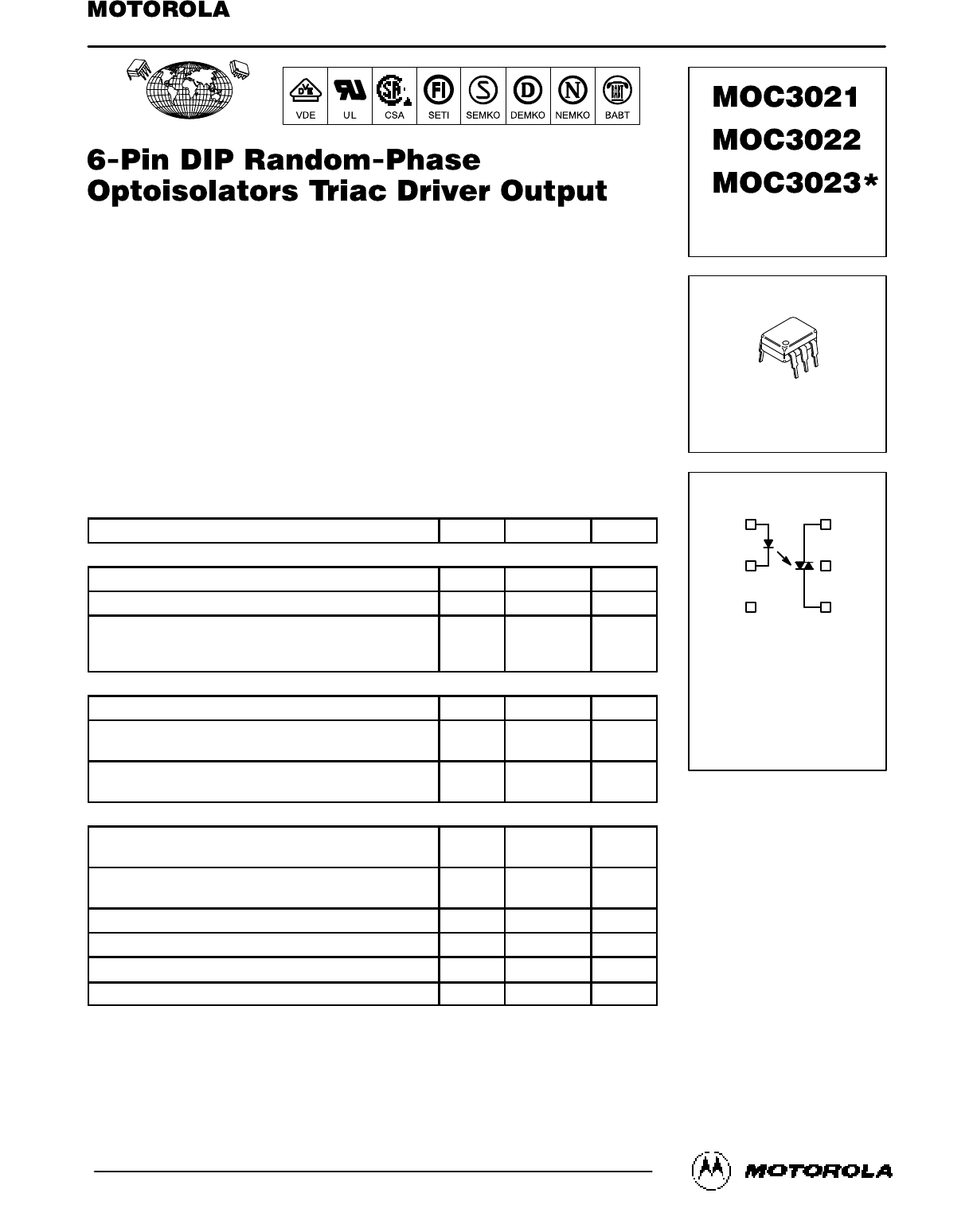 moc3021 Motorola Eletrônica I