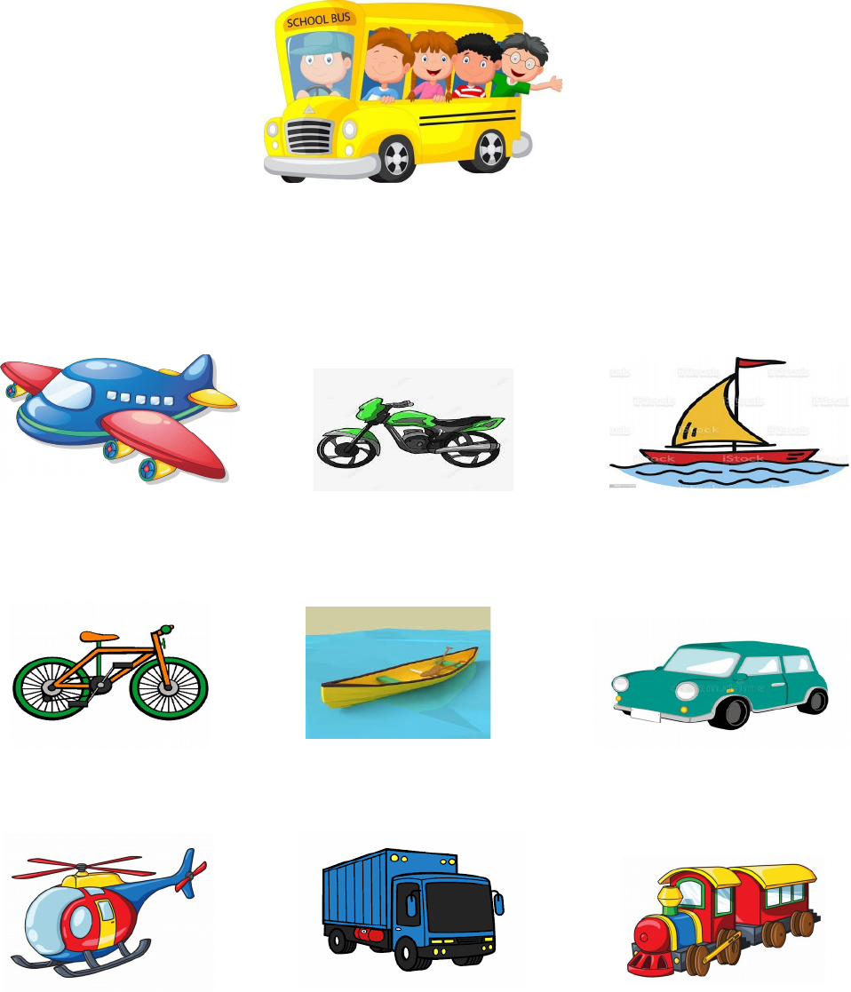 Meios de transporte em inglês  Mode of transport, Teaching geography,  Transportation