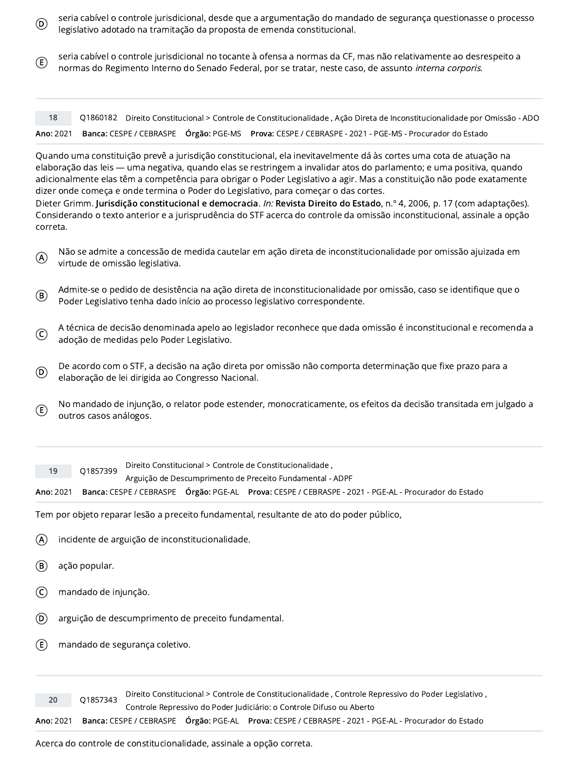 Revisão Constitucional - Participe do Quiz Constitucional deixando sua  resposta. O gabarito comentado está no Stories. . . . #direito #oab  #oabeiro #oabeiros #concursos #concurfriends #concursopublico #concurseiro  #concurseira #concurseiros