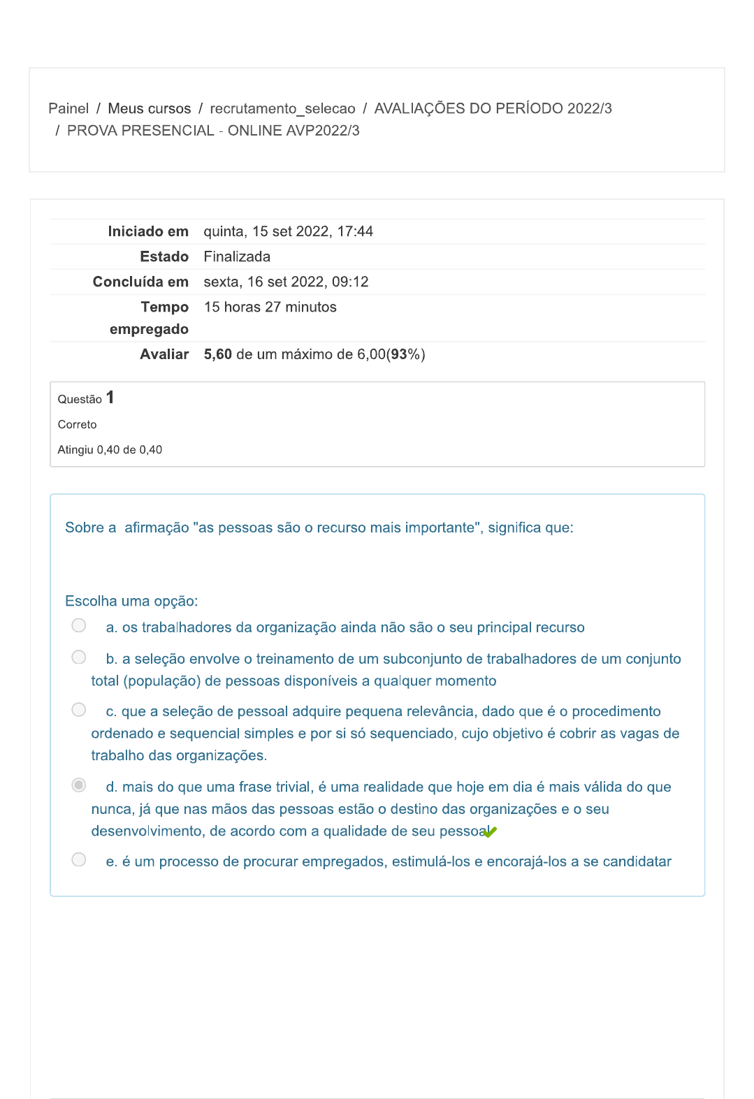Recrutamento Brasil Provas Anteriores - FDPLEARN