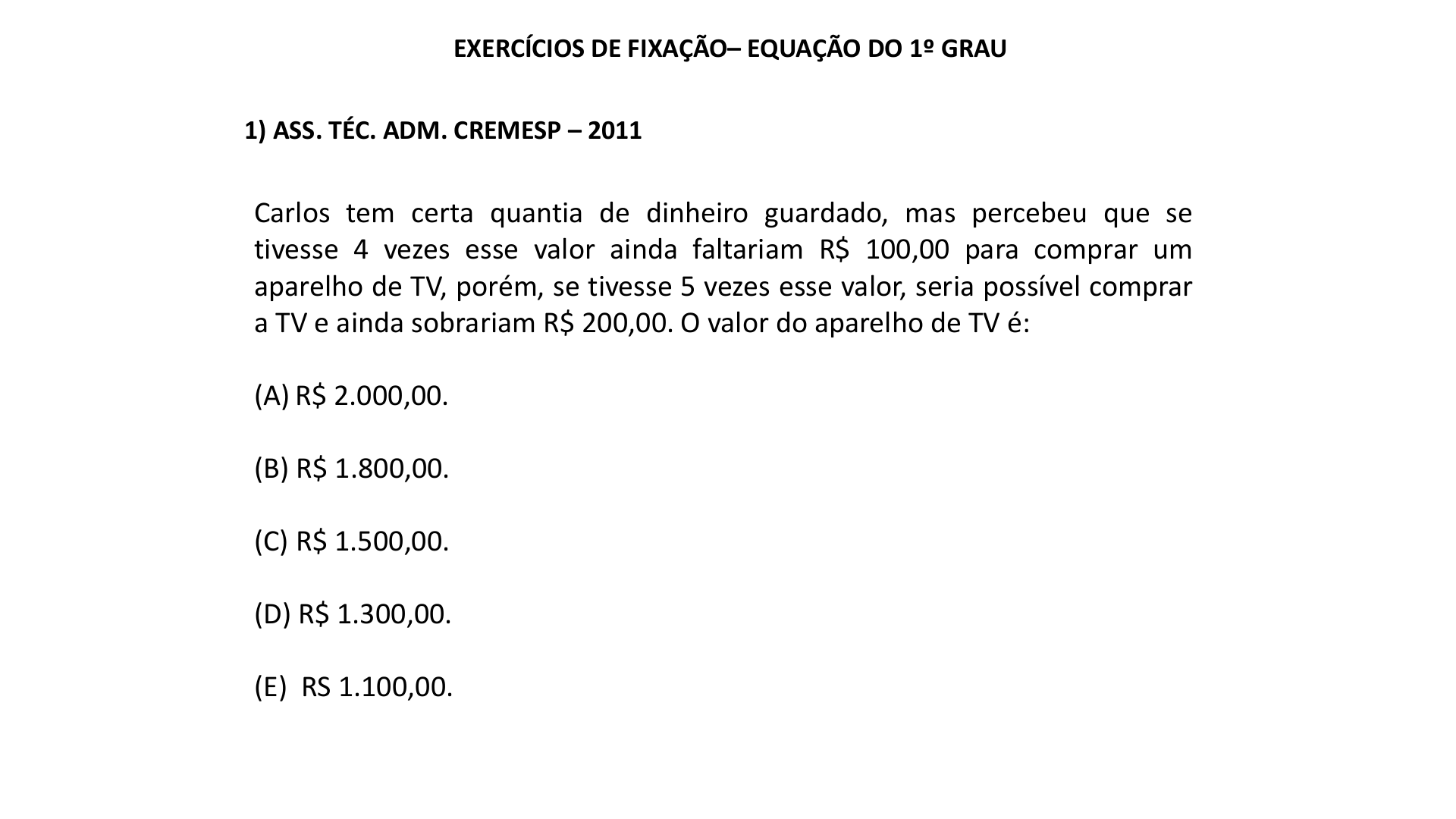 ✨ Aprenda resolver Equação do 1°Grau em 2 minutos 😎 🚨Ahh galera