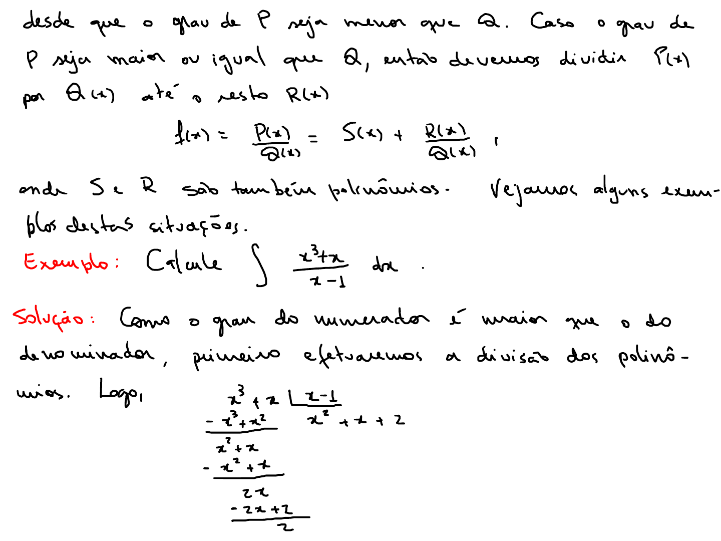 Aula 07 Frações Parciais Cálculo Ii