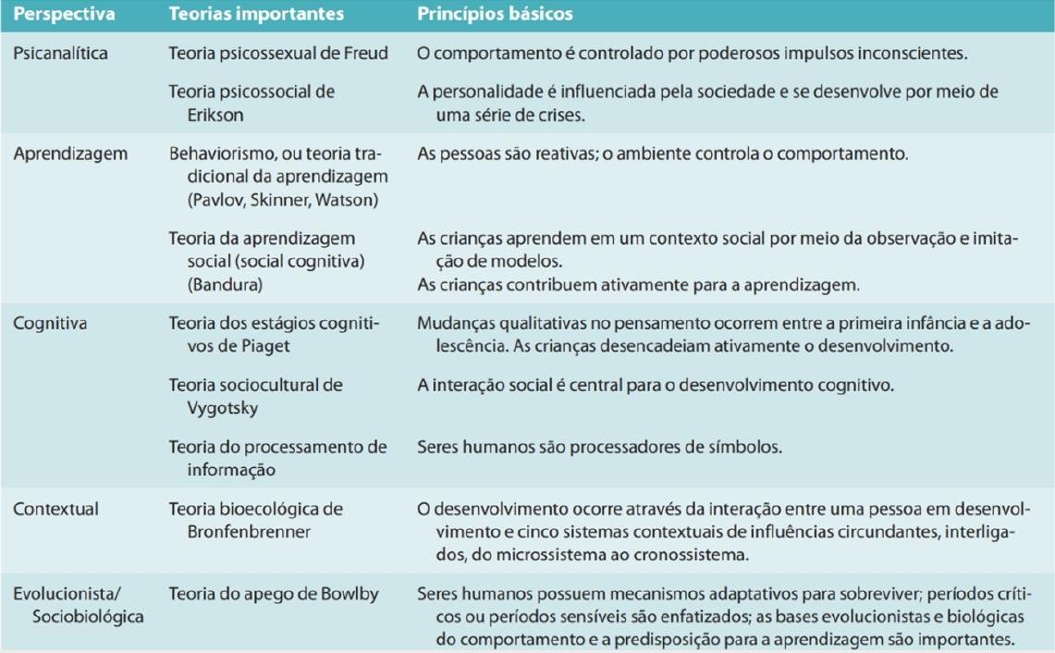 TEORIAS DE DESENVOLVIMENTO Medicina