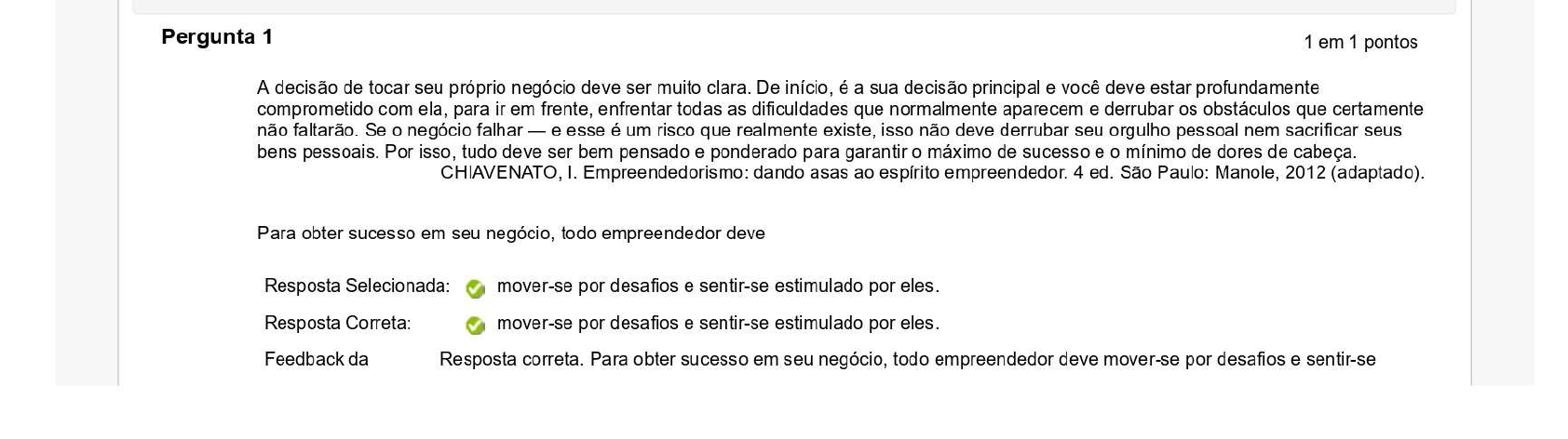 ATIVIDADE 2 - EMPREENDEDORISMO - Empreendedorismo