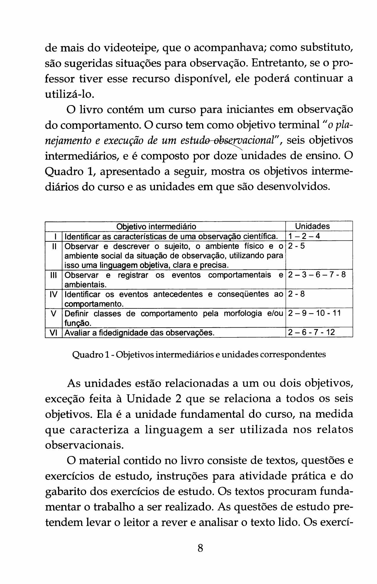 Danna, M. F. & Matos, M. A. (2011). Aprendendo a observar (Cap.1) - Análise  do Comportamento Humano