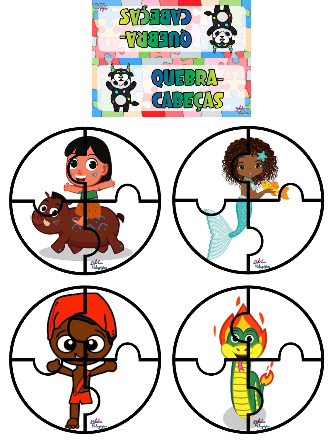 Desenhos de colorir para o dia das crianças - Bolacha Pedagógica