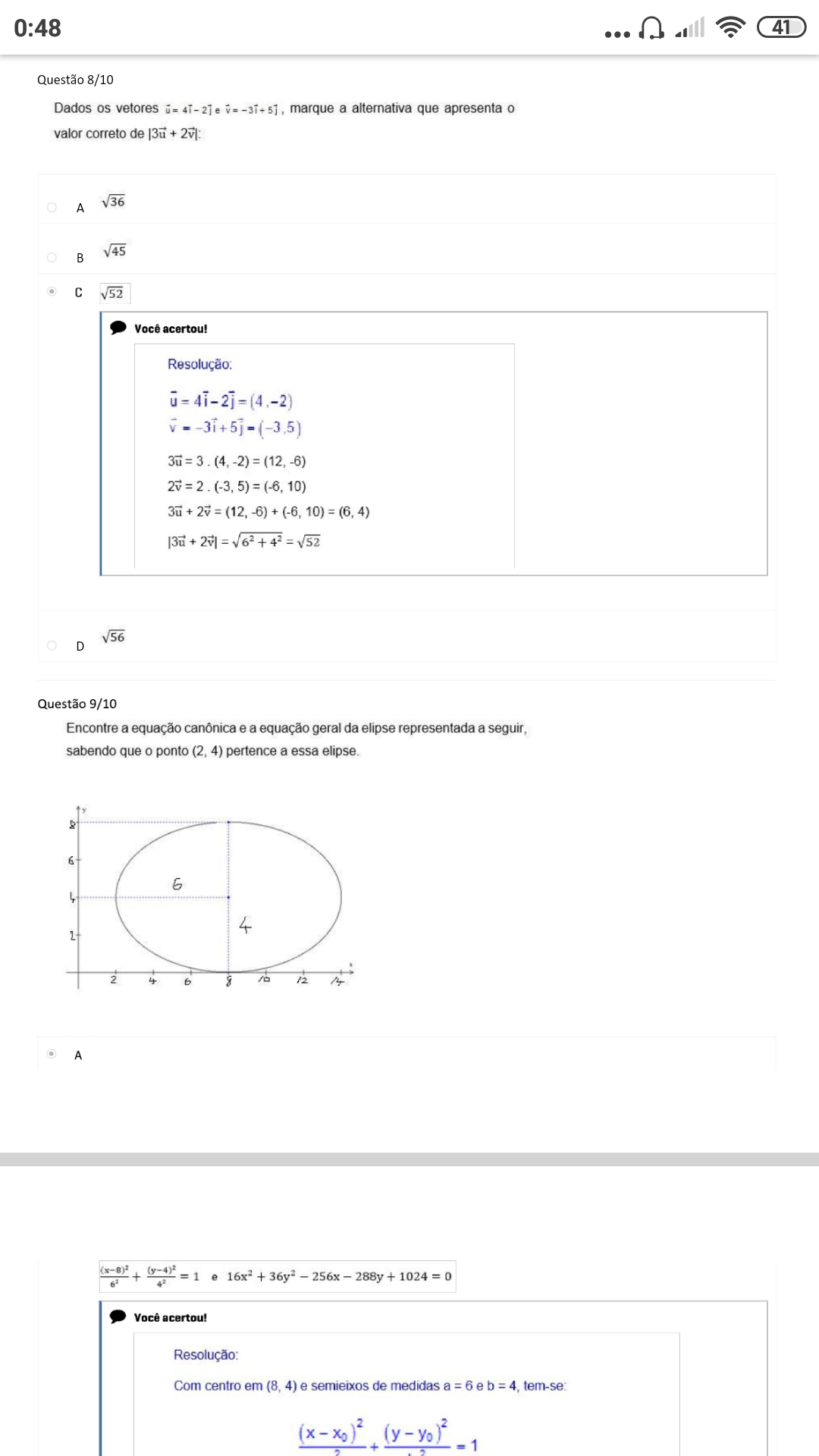 Geometria Analítica Apol 1 Geometria Analítica 9064