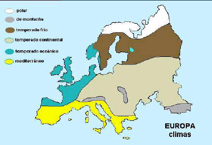 Mapa da Europa: países, capitais, clima, relevo - Brasil Escola