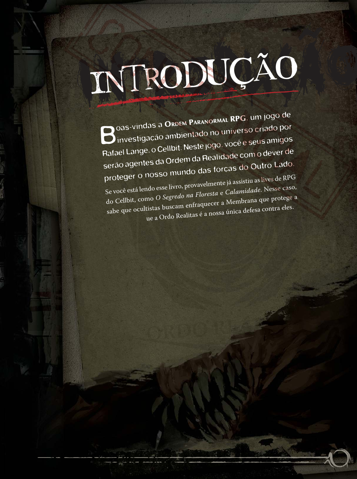 Ordem Paranormal RPG - Suplemento Da Comunidade, PDF, Jogos de RPG