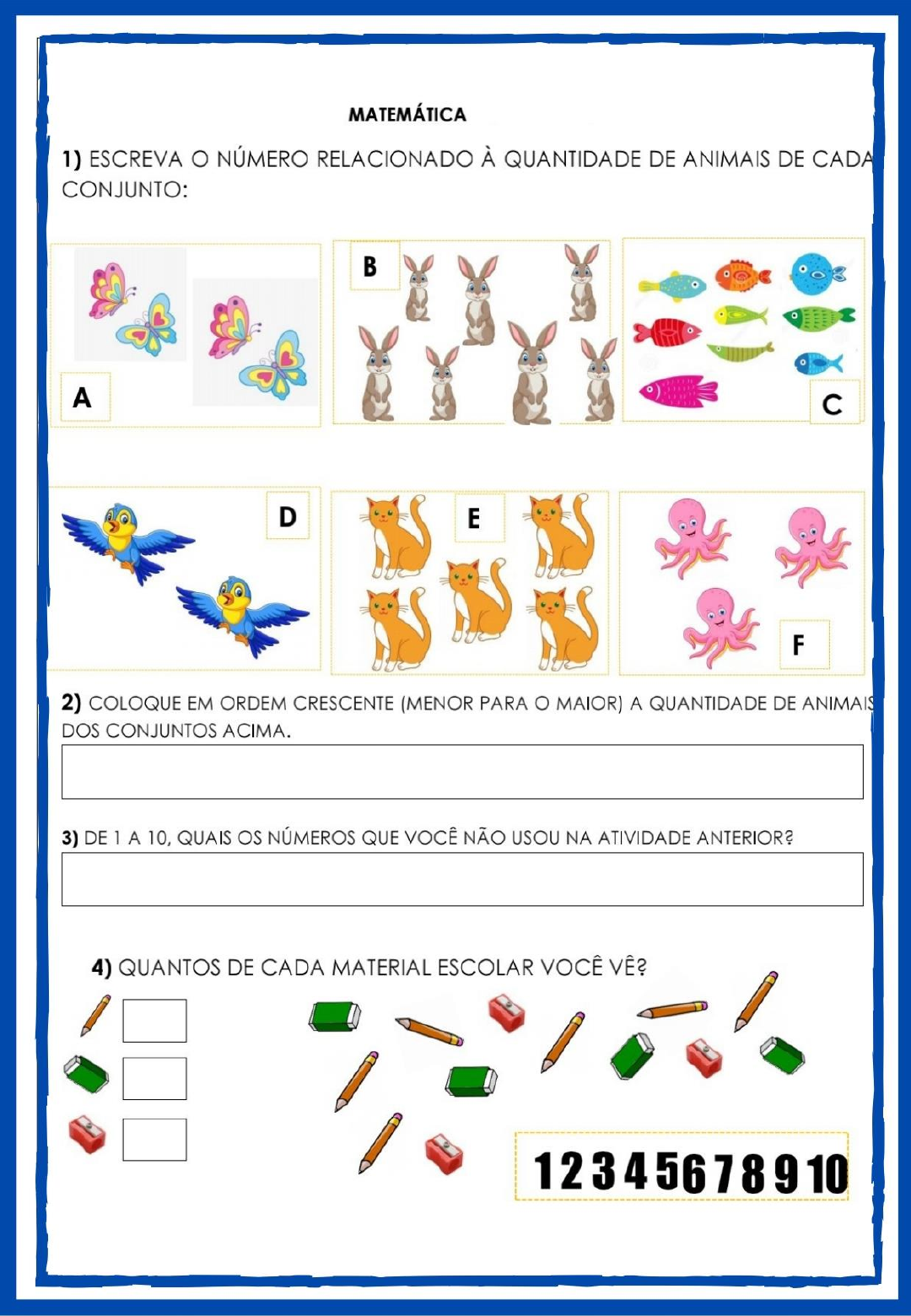 Maior ou menor  Live Worksheets