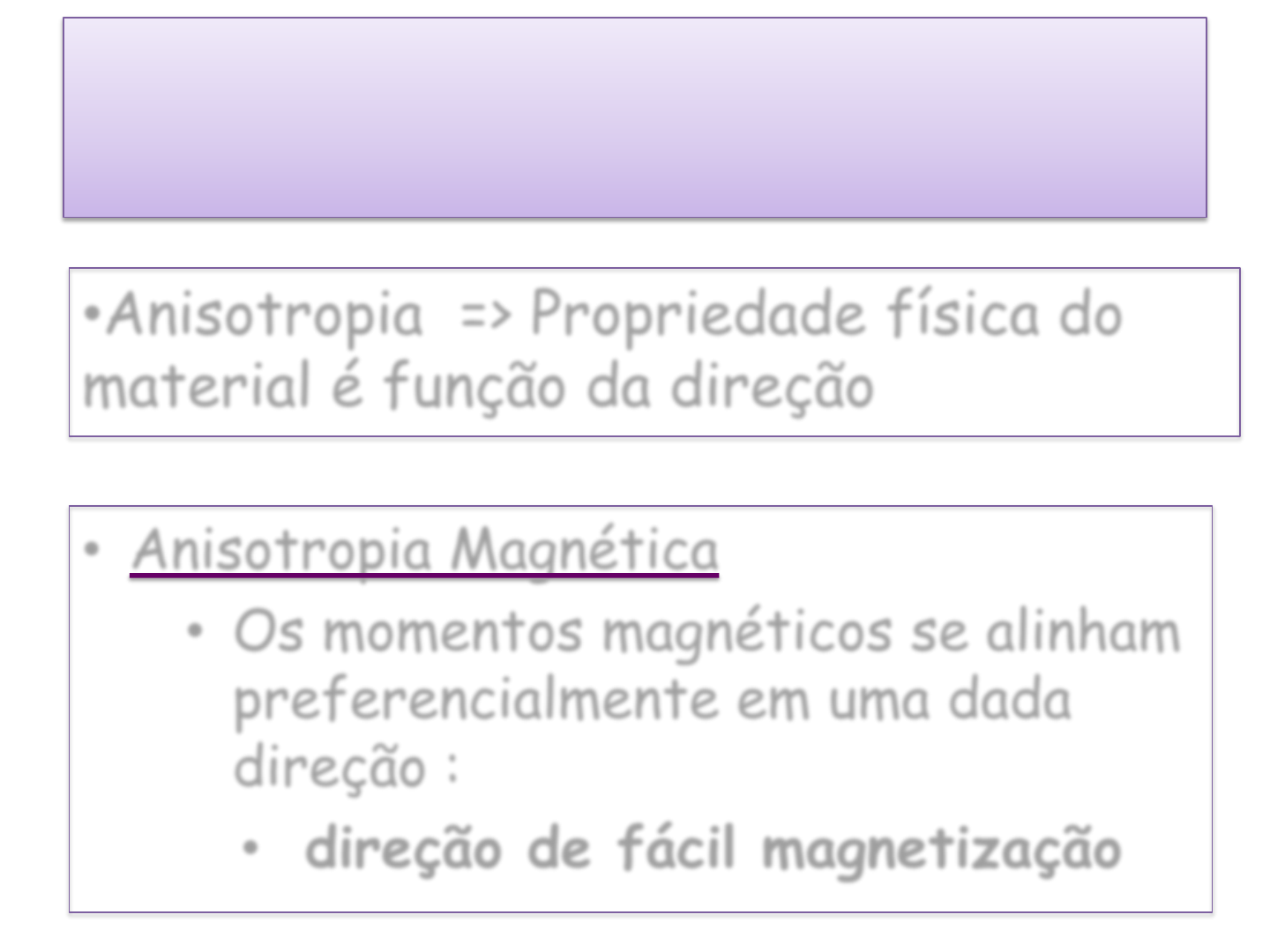 Anisotropia em materiais