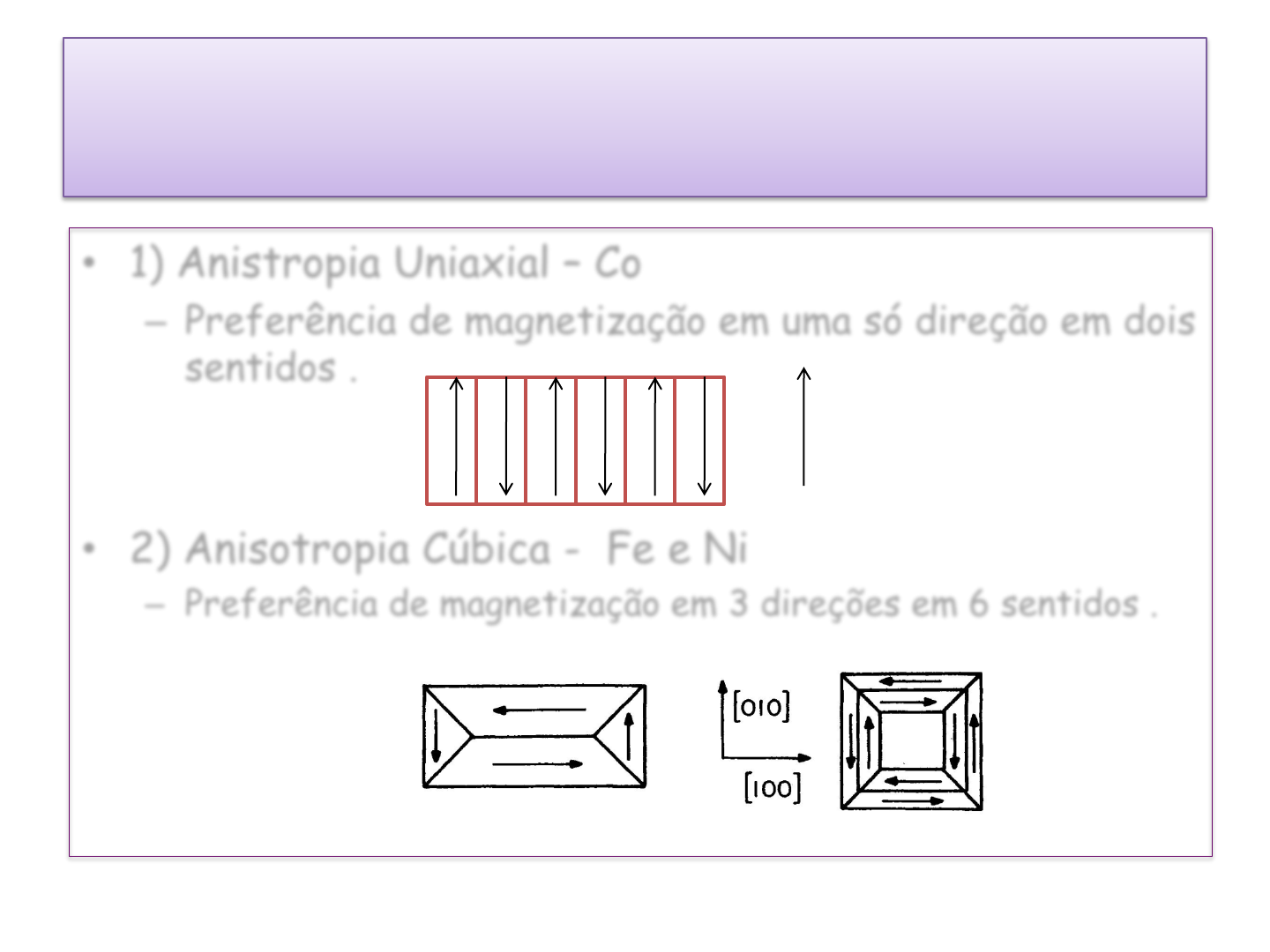 Anisotropia Magnética - Quimica Organica Funcional