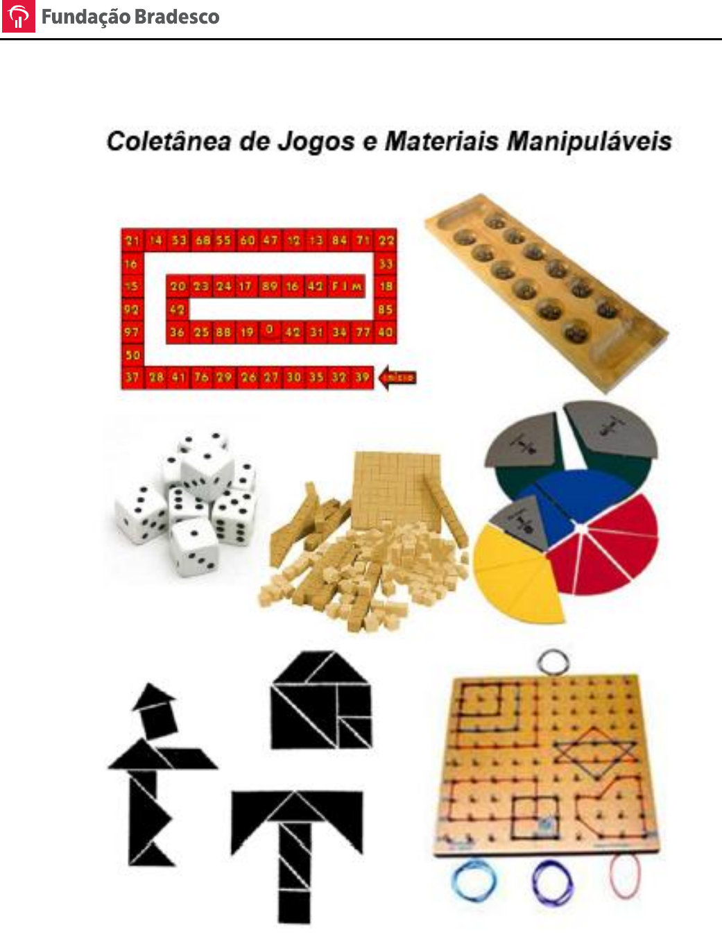 Jogos e Materiais Concretos/Manipuláveis