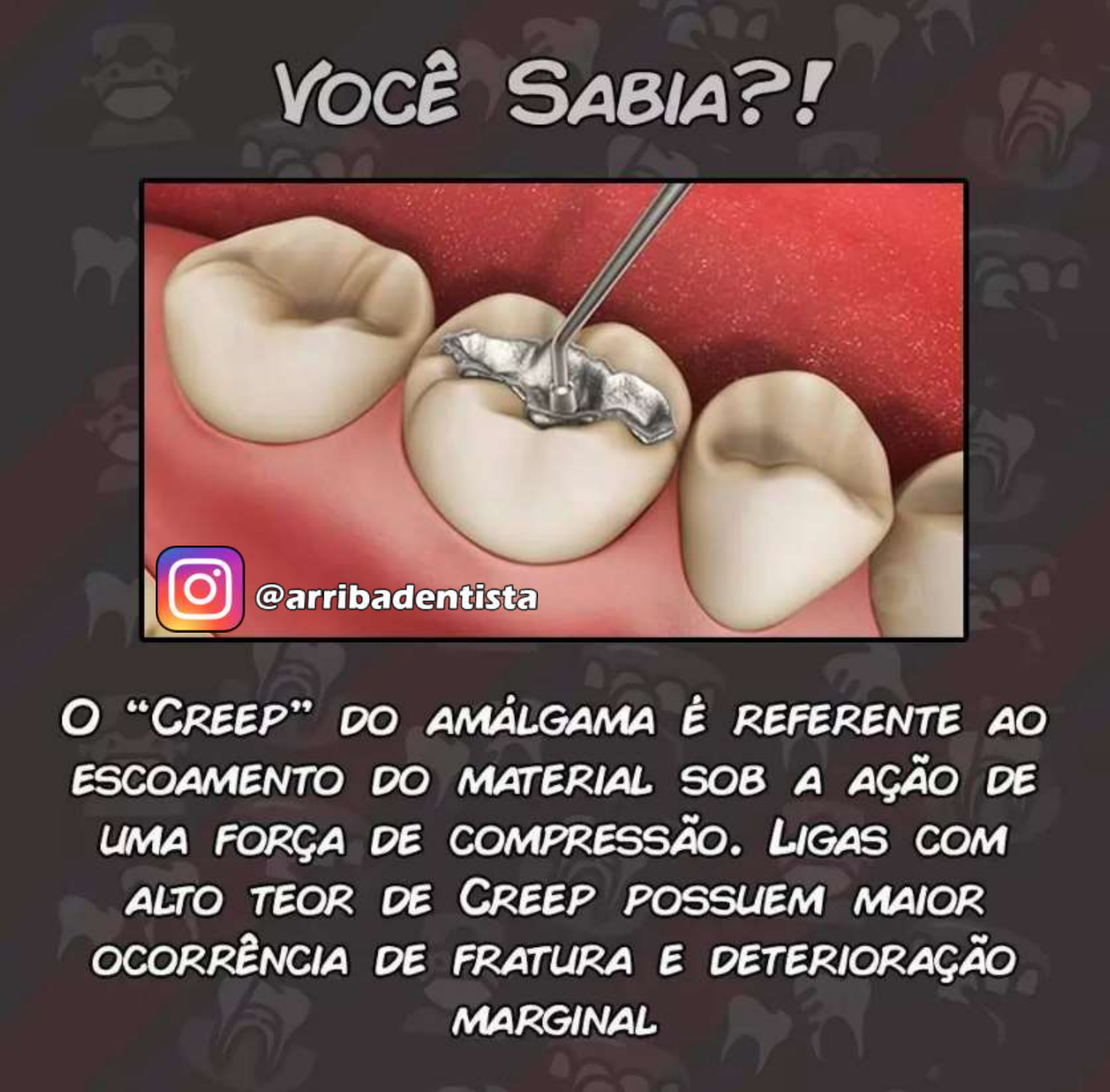 Amálgama Creep Conceito Resumo Concurso Odontologia Dentística