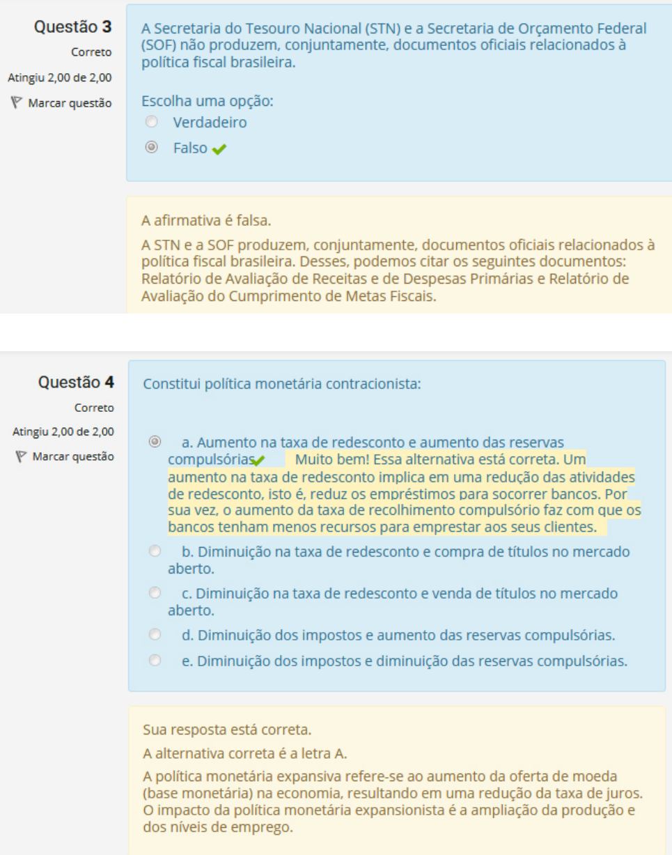 Introdução Ao Orçamento Público Exercício Avaliativo Módulo 4 Auditoria Fiscal 9711