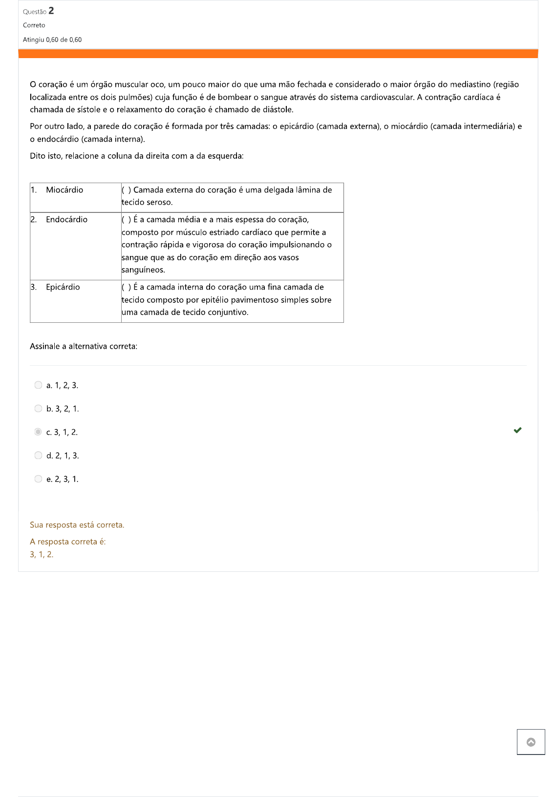 Prova De Anatomia Anatomia I